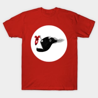 Angler Fish with Christmas light T-Shirt